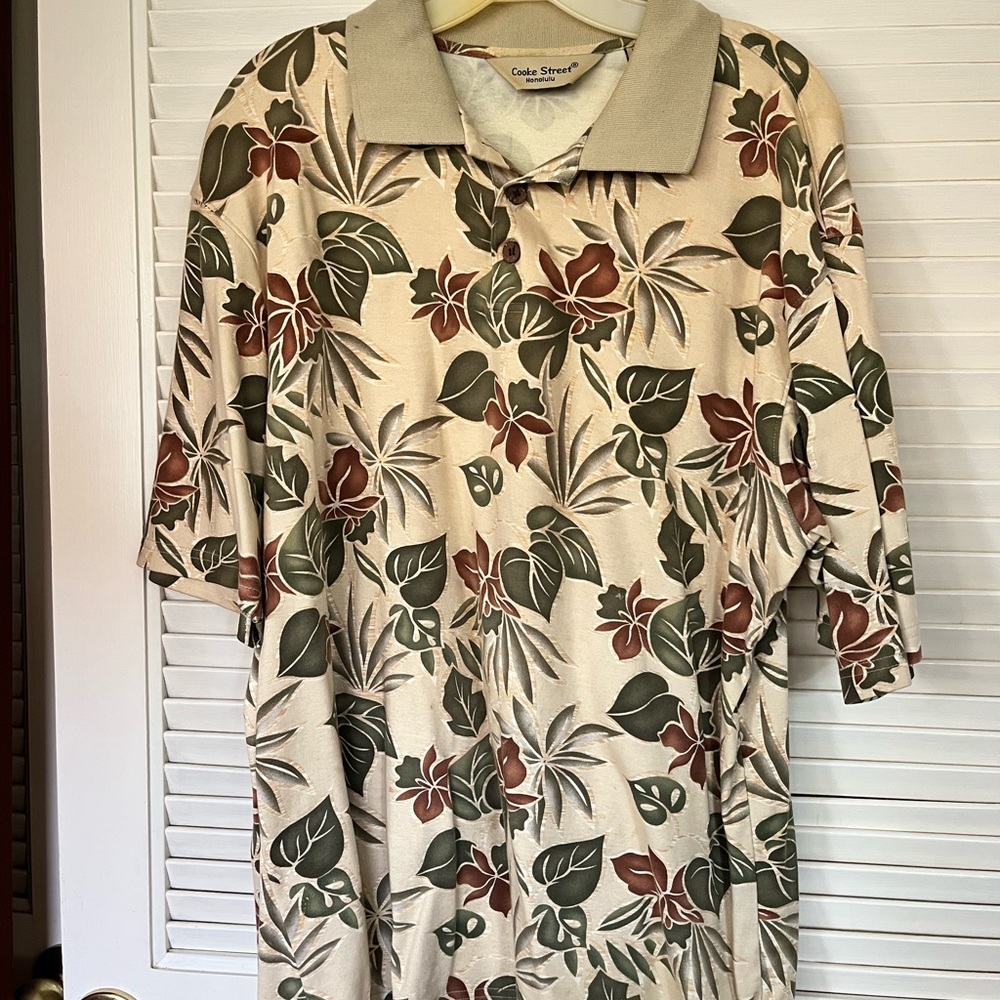 Mens tropical t shirt